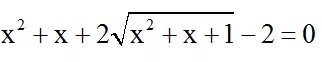 Cách giải phương trình vô tỉ bằng phương pháp đặt ẩn phụ cực hay | Bài tập Toán 9 chọn lọc có giải chi tiết Cach Giai Phuong Trinh Vo Ti Bang Phuong Phap Dat An Phu Cuc Hay 13