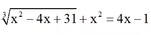 Cách giải phương trình vô tỉ bằng phương pháp đặt ẩn phụ cực hay | Bài tập Toán 9 chọn lọc có giải chi tiết Cach Giai Phuong Trinh Vo Ti Bang Phuong Phap Dat An Phu Cuc Hay 17