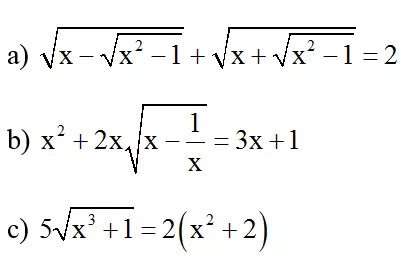 Cách giải phương trình vô tỉ bằng phương pháp đặt ẩn phụ cực hay | Bài tập Toán 9 chọn lọc có giải chi tiết Cach Giai Phuong Trinh Vo Ti Bang Phuong Phap Dat An Phu Cuc Hay 18