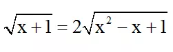 Cách giải phương trình vô tỉ bằng phương pháp đặt ẩn phụ cực hay | Bài tập Toán 9 chọn lọc có giải chi tiết Cach Giai Phuong Trinh Vo Ti Bang Phuong Phap Dat An Phu Cuc Hay 33