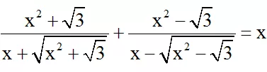 Cách giải phương trình vô tỉ bằng phương pháp sử dụng biểu thức liên hợp cực hay | Bài tập Toán 9 chọn lọc có giải chi tiết Cach Giai Phuong Trinh Vo Ti Bang Phuong Phap Su Dung Bieu Thuc Lien Hop Cuc Hay 22