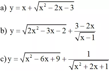 Phương pháp Tìm tập xác định của hàm số | Bài tập Toán 9 chọn lọc có giải chi tiết Phuong Phap Tim Tap Xac Dinh Cua Ham So 8