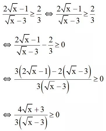 Tìm giá trị của x để biểu thức có giá trị thỏa mãn đẳng thức, bất đẳng thức | Bài tập Toán 9 chọn lọc có giải chi tiết Tim Gia Tri Cua X De Bieu Thuc Co Gia Tri Thoa Man Dang Thuc Bat Dang Thuc 20