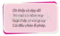 Bài 5. Kính trọng thầy giáo, cô giáo Bai 5 Kinh Trong Thay Giao Co Giao 47340