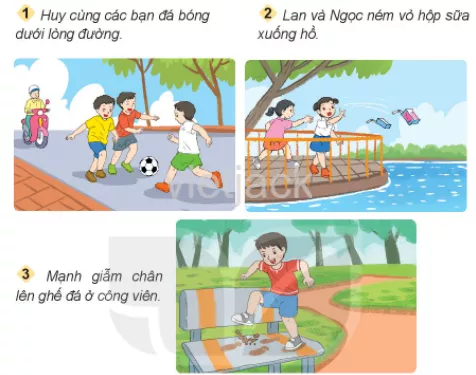 Bài 15: Em tuân thủ quy định nơi công cộng Bai 15 Em Tuan Thu Quy Dinh Noi Cong Cong 38175