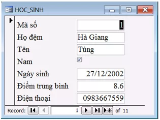 Đề kiểm tra 15 phút Tin học 12 Học kì 2 có đáp án (Bài số 1 - Đề 3) De Kiem Tra 15 Phut Tin Hoc 12 Hoc Ki 2 Lan 1 3 1