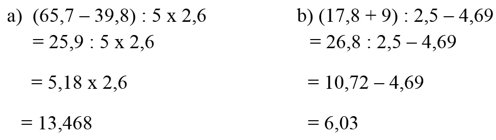 Đề thi Toán lớp 5 Học kì 1, Học kì 2 chọn lọc, có đáp án De 5 Giai Cuoi Ki 1 Cau 3