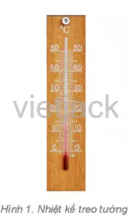 Em hãy đọc giá trị nhiệt độ không khí hiển thị trên nhiệt kế ở hình 1 Cau Hoi 1 Trang 146 Dia Li Lop 6 Ket Noi Tri Thuc
