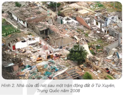 em hãy nêu hậu quả do động đất gây ra Cau Hoi 2 Trang 134 Dia Li Lop 6 Ket Noi Tri Thuc