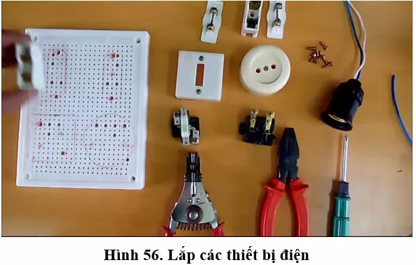 Lý thuyết Công nghệ 9 Bài 8: Thực hành: Lắp mạch điện hai công tắc hai cực điều khiển hai đèn (hay, chi tiết) Ly Thuyet Thuc Hanh Lap Mach Dien Hai Cong Tac Hai Cuc Dieu Khien Hai Den 6