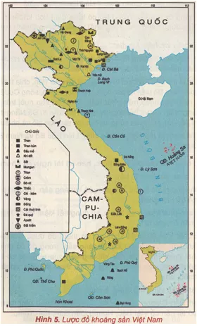 Khoa học xã hội 8 Bài 24: Địa hình, khoáng sản Việt Nam | Hay nhất Giải bài tập Khoa học xã hội 8 VNEN Bai 24 Dia Hinh Khoang San Viet Nam 3