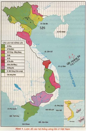Khoa học xã hội 8 Bài 26: Sông ngòi Việt Nam | Hay nhất Giải bài tập Khoa học xã hội 8 VNEN Bai 26 Song Ngoi Viet Nam 1