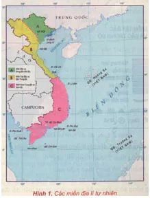 Khoa học xã hội 8 Bài 29: Các miền địa lý Việt Nam | Hay nhất Giải bài tập Khoa học xã hội 8 VNEN Bai 29 Cac Mien Dia Ly Viet Nam 1