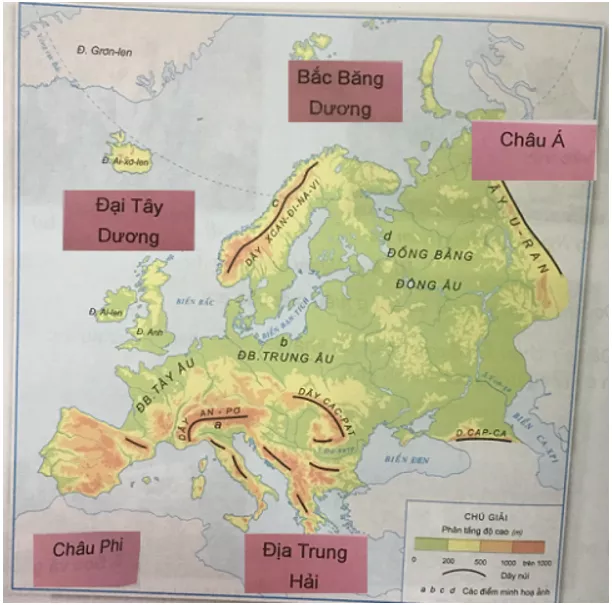 Lịch Sử và Địa Lí 5 Bài 11: Châu Âu | Hay nhất Giải bài tập Lịch Sử và Địa Lí 5 VNEN Bai 11 Chau Au 1
