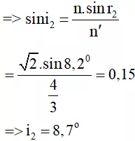 Để học tốt Vật Lý 11 nâng cao | Giải bài tập Vật Lý 11 nâng cao Bai 6 Trang 234 Sgk Vat Ly 11 Nang Cao 3