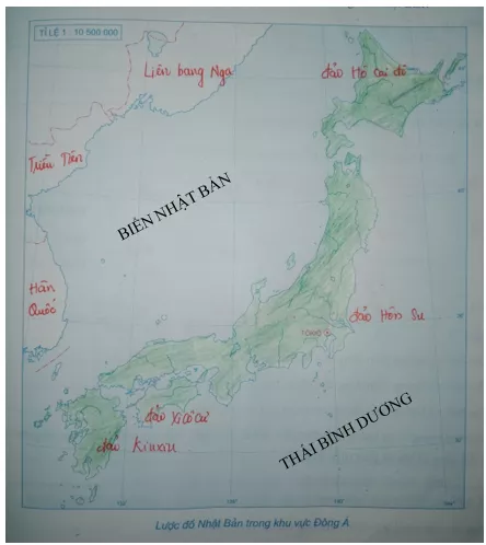 Giải tập bản đồ và bản đồ thực hành Địa Lí 11 Bai 1 Trang 39 Tap Ban Do Dia Li 11