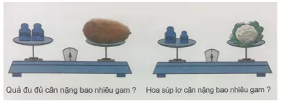 Giải Toán 3 VNEN Bài 36: Gam | Hay nhất Giải bài tập Toán 3 VNEN Bai 36 Gam 3