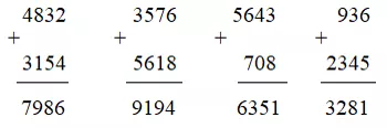 Giải Toán 3 VNEN Bài 56: Phép cộng các số trong phạm vi 10000 | Hay nhất Giải bài tập Toán 3 VNEN Bai 56 Phep Cong Cac So Trong Pham Vi 10000 5
