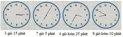 Giải Toán 3 VNEN Bài 8: Xem đồng hồ | Hay nhất Giải bài tập Toán 3 VNEN Bai 8 Xem Dong Ho 5