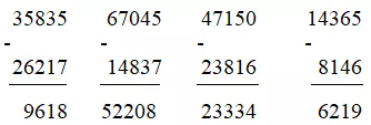 Giải Toán 3 VNEN Bài 83: Phép trừ các số trong phạm vi 100000 | Hay nhất Giải bài tập Toán 3 VNEN Bai 83 Phep Tru Cac So Trong Pham Vi 100000 2
