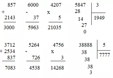 Giải Toán 3 VNEN Bài 92: Em ôn tập bốn phép tính trong phạm vi 100000 | Hay nhất Giải bài tập Toán 3 VNEN Bai 92 Em On Tap Bon Phep Tinh Trong Pham Vi 100000 3