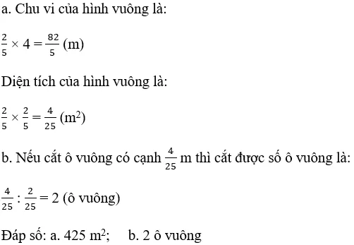 Giải Toán 4 VNEN Bài 103: Ôn tập các phép tính với phân số | Hay nhất Giải bài tập Toán 4 VNEN Bai 103 On Tap Cac Phep Tinh Voi Phan So A19