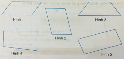 Giải Toán 4 VNEN Bài 60: Hình bình hành | Hay nhất Giải bài tập Toán 4 VNEN Bai 60 Hinh Binh Hanh A01