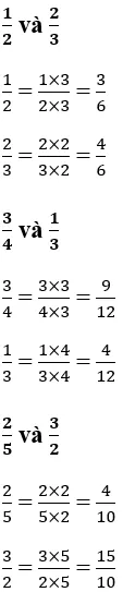 Giải Toán 4 VNEN Bài 67: Quy đồng mẫu số các phân số | Hay nhất Giải bài tập Toán 4 VNEN Bai 67 Quy Dong Mau So Cac Phan So A04