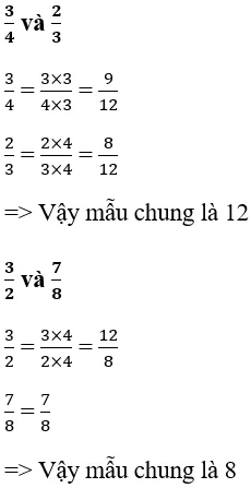 Giải Toán 4 VNEN Bài 67: Quy đồng mẫu số các phân số | Hay nhất Giải bài tập Toán 4 VNEN Bai 67 Quy Dong Mau So Cac Phan So A10