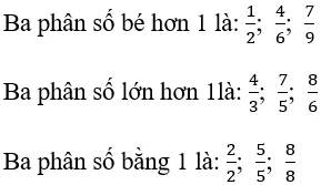 Giải Toán 4 VNEN Bài 70: So sánh hai phân số có cùng mẫu số| Hay nhất Giải bài tập Toán 4 VNEN Bai 70 So Sanh Hai Phan So Co Cung Mau A17