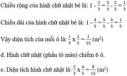 Giải Toán 4 VNEN Bài 78: Phép nhân phân số | Hay nhất Giải bài tập Toán 4 VNEN Bai 78 Phep Nhan Phan So A04
