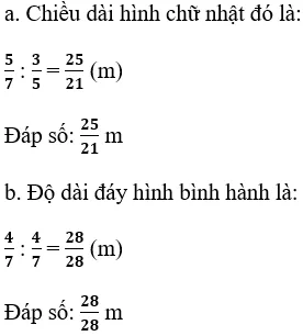 Giải Toán 4 VNEN Bài 81: Phép chia phân số | Hay nhất Giải bài tập Toán 4 VNEN Bai 81 Phep Chia Phan So A17