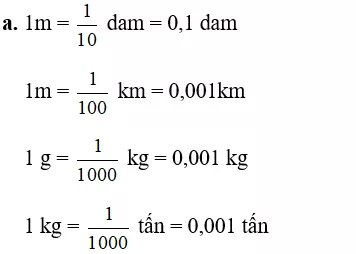 Giải Toán 5 VNEN Bài 100: Ôn tập về độ dài và đo khối lượng | Hay nhất Giải bài tập Toán 5 VNEN Bai 100 On Tap Ve Do Dai Va Do Khoi Luong 02