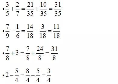Giải Toán 5 VNEN Bài 4: Ôn tập các phép tính với phân số | Hay nhất Giải bài tập Toán 5 VNEN Bai 4 On Tap Cac Phep Tinh Voi Phan So 02
