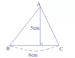Giải Toán 5 VNEN Bài 56: Diện tích hình tam giác | Hay nhất Giải bài tập Toán 5 VNEN Bai 56 Dien Tich Tam Giac 01
