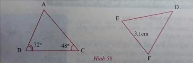 Giải Toán 7 VNEN Bài 1: Hai tam giác bằng nhau | Hay nhất Giải bài tập Toán 7 VNEN Bai 1 Hai Tam Giac Bang Nhau C Cau 1