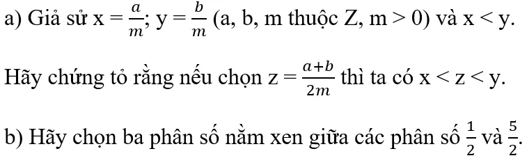 Giải Toán 7 VNEN Bài 1: Tập hợp Q các số hữu tỉ | Hay nhất Giải bài tập Toán 7 VNEN Bai 1 Tap Hop Q Cac So Huu Ti D E Cau 3