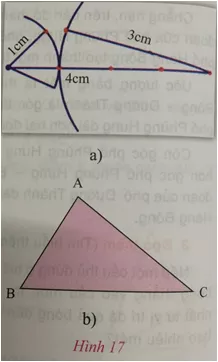 Giải Toán 7 VNEN Bài 2: Quan hệ giữa ba cạnh của một tam giác | Hay nhất Giải bài tập Toán 7 VNEN Bai 2 Quan He Giua Ba Canh Cua Mot Tam Giac 1