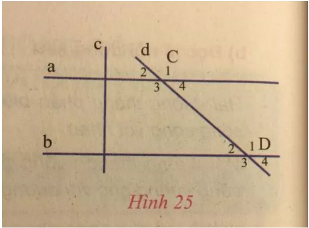Giải Toán 7 VNEN Bài 3: Quan hệ giữa tính vuông góc và tính song song của hai đường thẳng | Hay nhất Giải bài tập Toán 7 VNEN Bai 3 Quan He Giua Tinh Vuong Goc Va Tinh Song Song Cua Hai Duong Thang C Cau 1