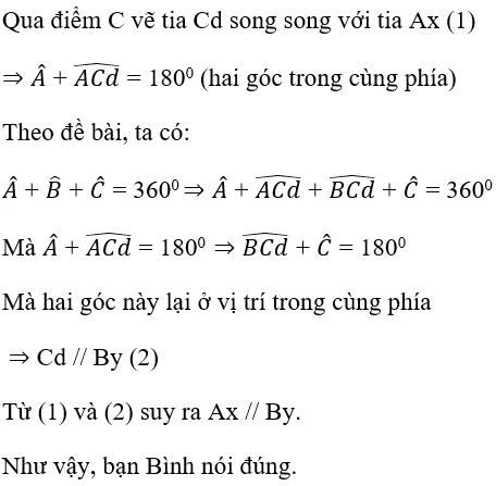 Giải Toán 7 VNEN Bài 3: Quan hệ giữa tính vuông góc và tính song song của hai đường thẳng | Hay nhất Giải bài tập Toán 7 VNEN Bai 3 Quan He Giua Tinh Vuong Goc Va Tinh Song Song Cua Hai Duong Thang C Cau 1z5