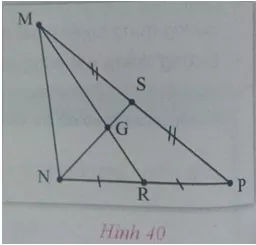 Giải Toán 7 VNEN Bài 4: Đường trung tuyến của tam giác, tính chất ba đường trung tuyến của tam giác | Hay nhất Giải bài tập Toán 7 VNEN Bai 4 Duong Trung Tuyen Cua Tam Giac Tinh Chat Ba Duong Trung Tuyen Cua Tam Giac 7