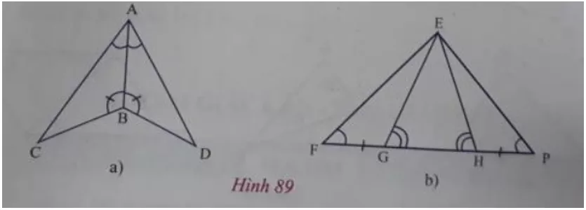 Giải Toán 7 VNEN Bài 4: Trường hợp bằng nhau góc-cạnh-góc | Hay nhất Giải bài tập Toán 7 VNEN Bai 4 Truong Hop Bang Nhau Goc Canh Goc B Cau 2a