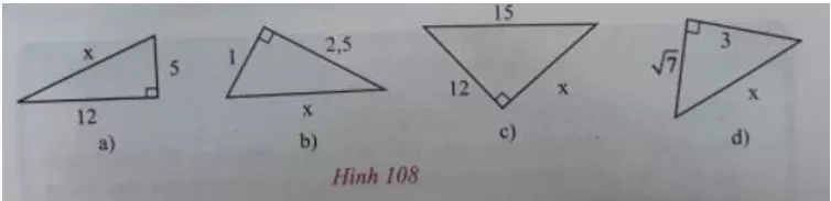 Giải Toán 7 VNEN Bài 6: Định lý Py-ta-go | Hay nhất Giải bài tập Toán 7 VNEN Bai 6 Dinh Ly Py Ta Go B Cau 2