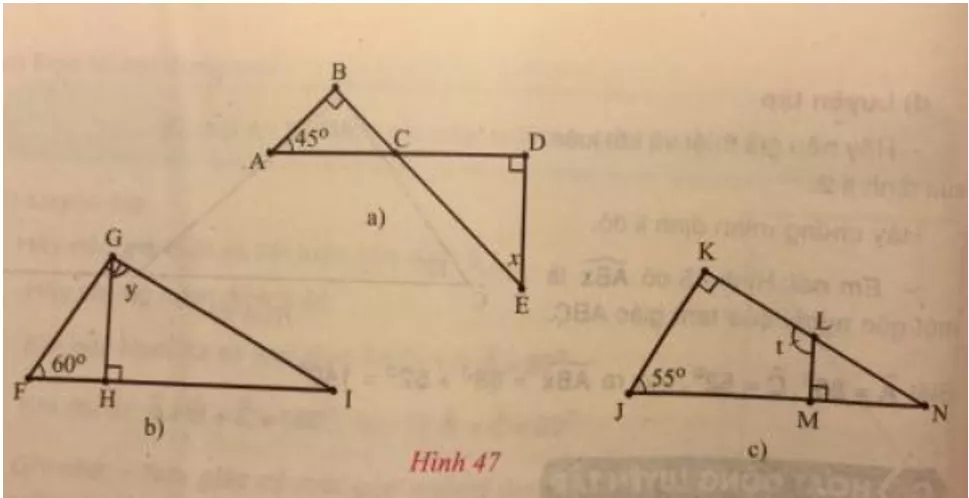 Giải Toán 7 VNEN Bài 6: Tổng ba góc của một tam giác | Hay nhất Giải bài tập Toán 7 VNEN Bai 6 Tong Ba Goc Cua Mot Tam Giac C Cau 3