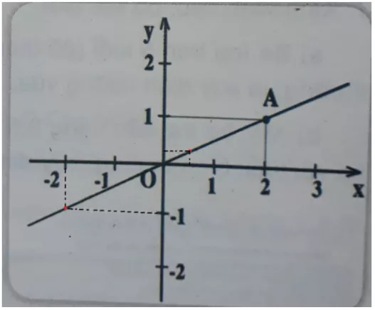 Giải Toán 7 VNEN Bài 7: Đồ thị hàm số y = ax | Hay nhất Giải bài tập Toán 7 VNEN Bai 7 Do Thi Ham So Y Ax C Cau 4c