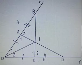 Giải Toán 7 VNEN Bài 7: Tính chất tia phân giác của một góc, đường phân giác của tam giác | Hay nhất Giải bài tập Toán 7 VNEN Bai 7 Tinh Chat Tia Phan Giac Cua Mot Goc Duong Phan Giac Cua Tam Giac 5