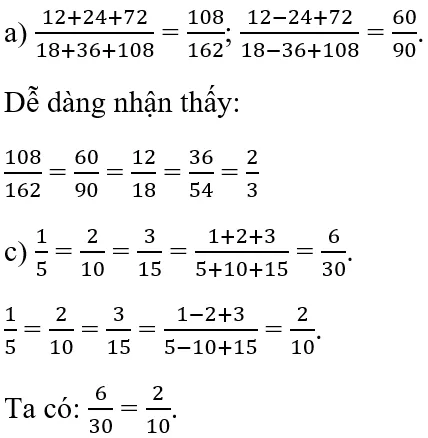 Giải Toán 7 VNEN Bài 8: Tính chất của dãy tỉ số bằng nhau | Hay nhất Giải bài tập Toán 7 VNEN Bai 8 Tinh Chat Cua Day Ti So Bang Nhau A B Cau 2d