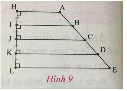 Giải Toán 8 VNEN Bài 1: Đường thẳng song song với một đường thẳng cho trước | Giải bài tập Toán 8 VNEN hay nhất Bai 1 Duong Thang Song Song Voi Mot Duong Thang Cho Truoc A06