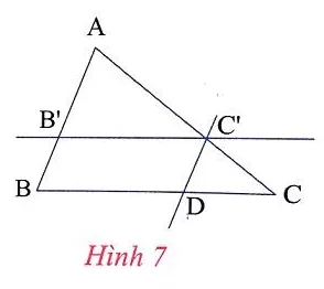 Giải Toán 8 VNEN Bài 1: Tỉ số của hai đoạn thẳng. Định lí Ta-lét trong tam giác | Giải bài tập Toán 8 VNEN hay nhất Bai 1 Ti So Cua Hai Doan Thang Dinh Li Talet A33