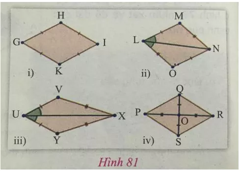 Giải Toán 8 VNEN Bài 10: Hình thoi – Hình vuông | Giải bài tập Toán 8 VNEN hay nhất Bai 10 Hinh Thoi Hinh Vuong A01